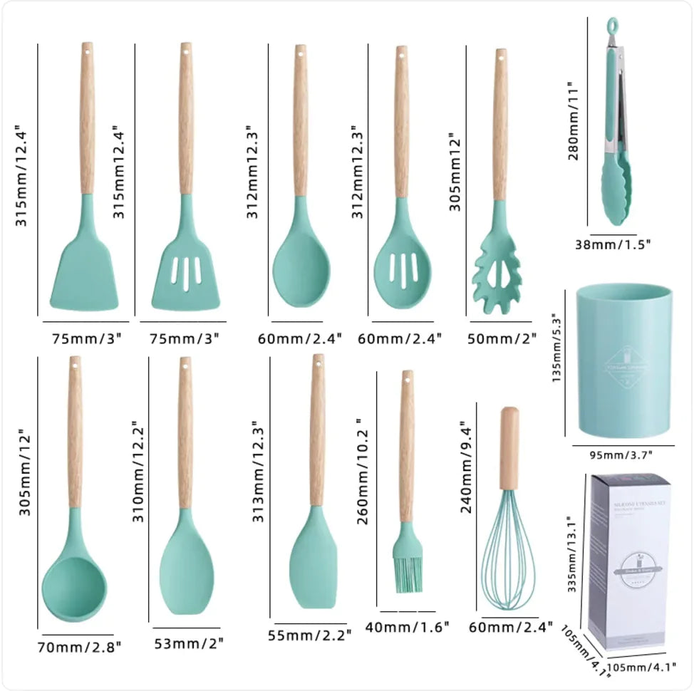 Silicone Kitchen Set